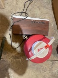 Vintage Coleman Cooler and Radio