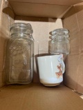 Glass jars