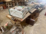 Wood Table and Blanket