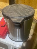 Trash Can and Tackle box