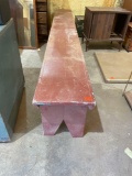 Wood Bench