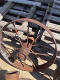 Large wagon wheel