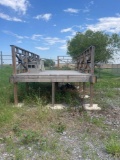 10ft x 15ft wooden deck