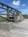 cinder blocks