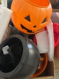 Halloween decorations and baskets
