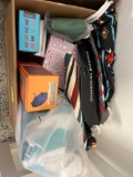 Digital luggage scale, towels and more