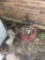 outdoor chicken, and flower pot holder