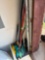 Brooms and dust pans