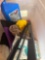 fluid, hangers, glove, wipes