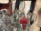 Home decor, glass, apple and pear, glass, bear, and rabbits