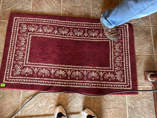 rugs 35in by 22 in 51in by 30 in