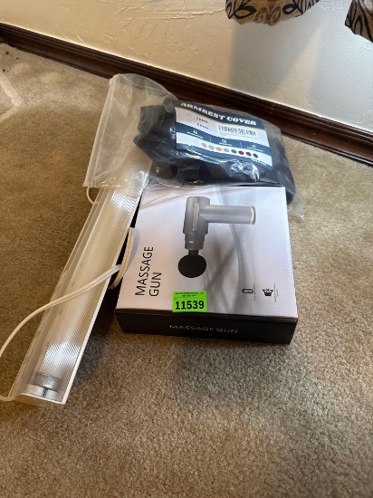massage gun, armrest cover