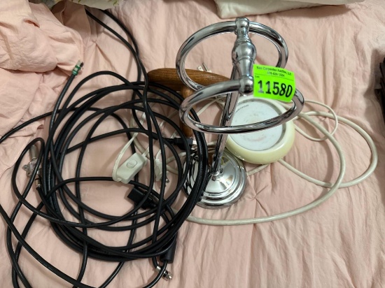 Candle melter, towel hanger and cords
