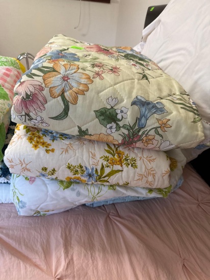 comforter and pillow