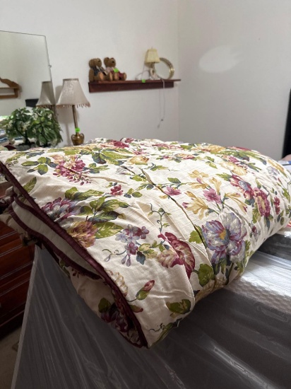 Floral King comforter