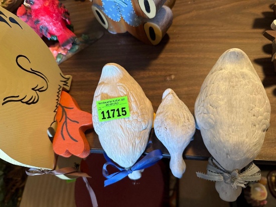Figurines ducks