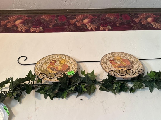 chicken plate holder and chicken plates