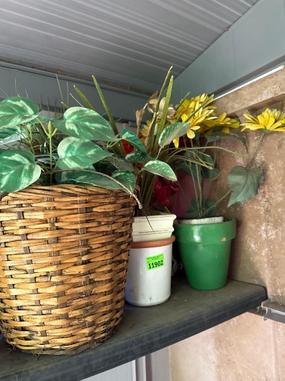 flower greenery and decor