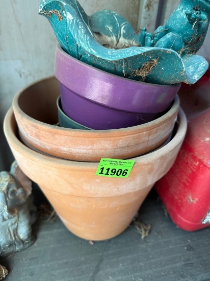 flower pots