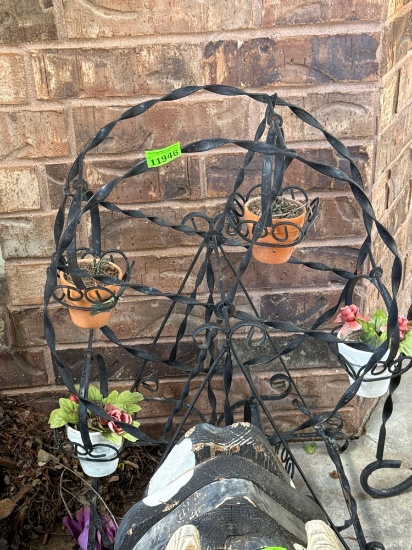 flower pot Ferris wheel