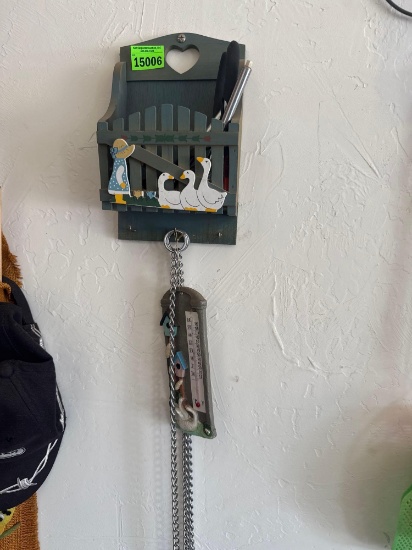 key holder and wall decor