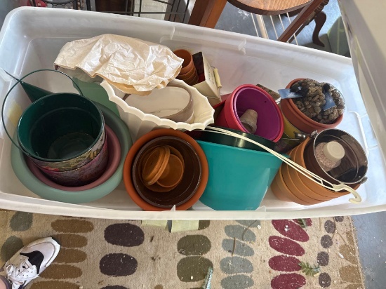 flower pots