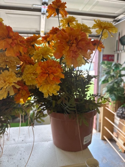 matching greenery pots