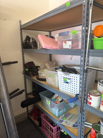 Metal shelf only items not included bring help to move