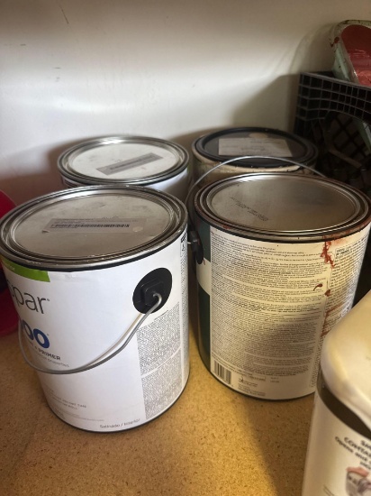 paint and funnels