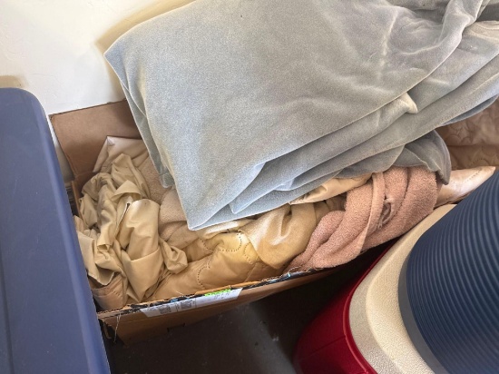 Blankets and towels