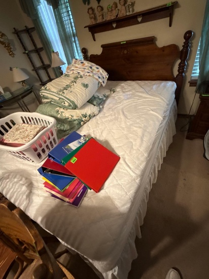 bed items on top not included bring help to move
