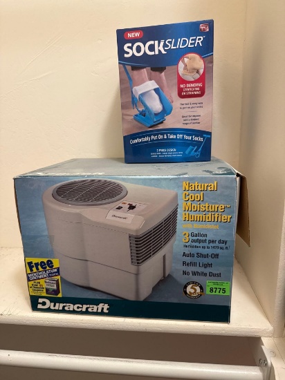 sock slider and humidifier
