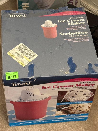 ice cream maker