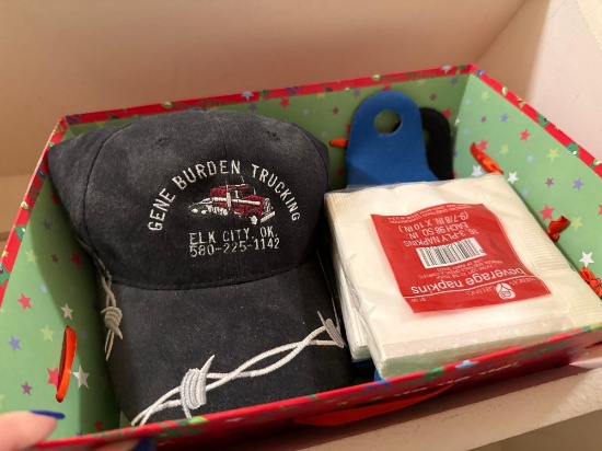 Hats, baskets and shoes