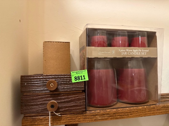 candles and holders
