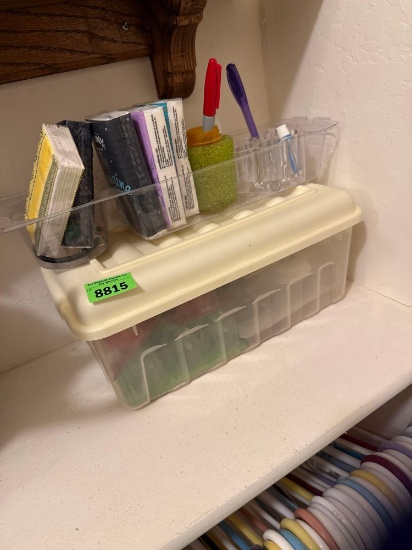 smell, good organizer, and tissues