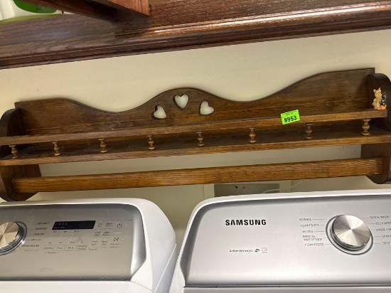 wooden wall decor hanger