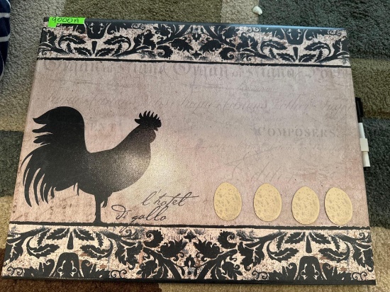 Wall decor, Chicken