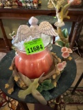 Bird figurine candle figurine