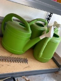 watering cans