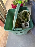 Tote with new greenery