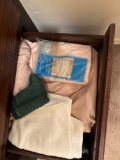 sheets, towels, and undergarment