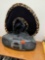 Portable radio and hat