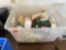 Snowman and rabbit plush doll