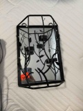 Decorative wall candle holder