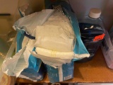 Disposable male wraps and Windex