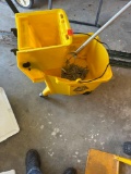 Commercial mop bucket and mop