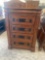 Upright 4 drawer dresser Must bring help to load