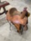 Show saddle - Likely from Harris leather & Silverworks Measurements in photos Buyer responsible