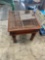 Hand carved wooden tea table Must bring help to load